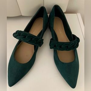 Dark Green flats | Size 6 (EU 36)